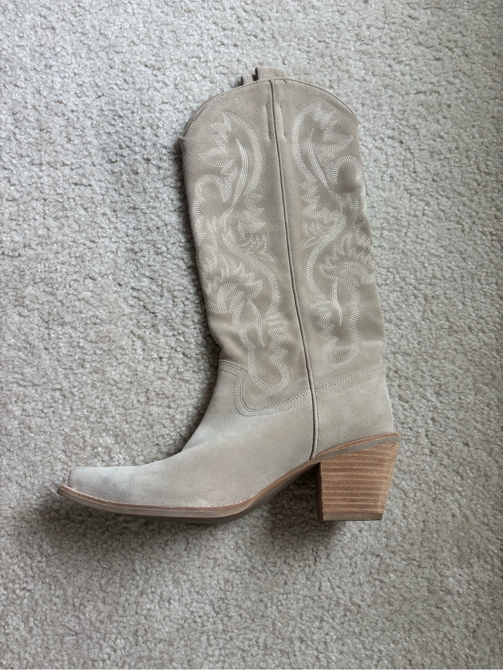 Jeffrey Campbell Rancher-K Suede Western Boots - Picture 6 of 6